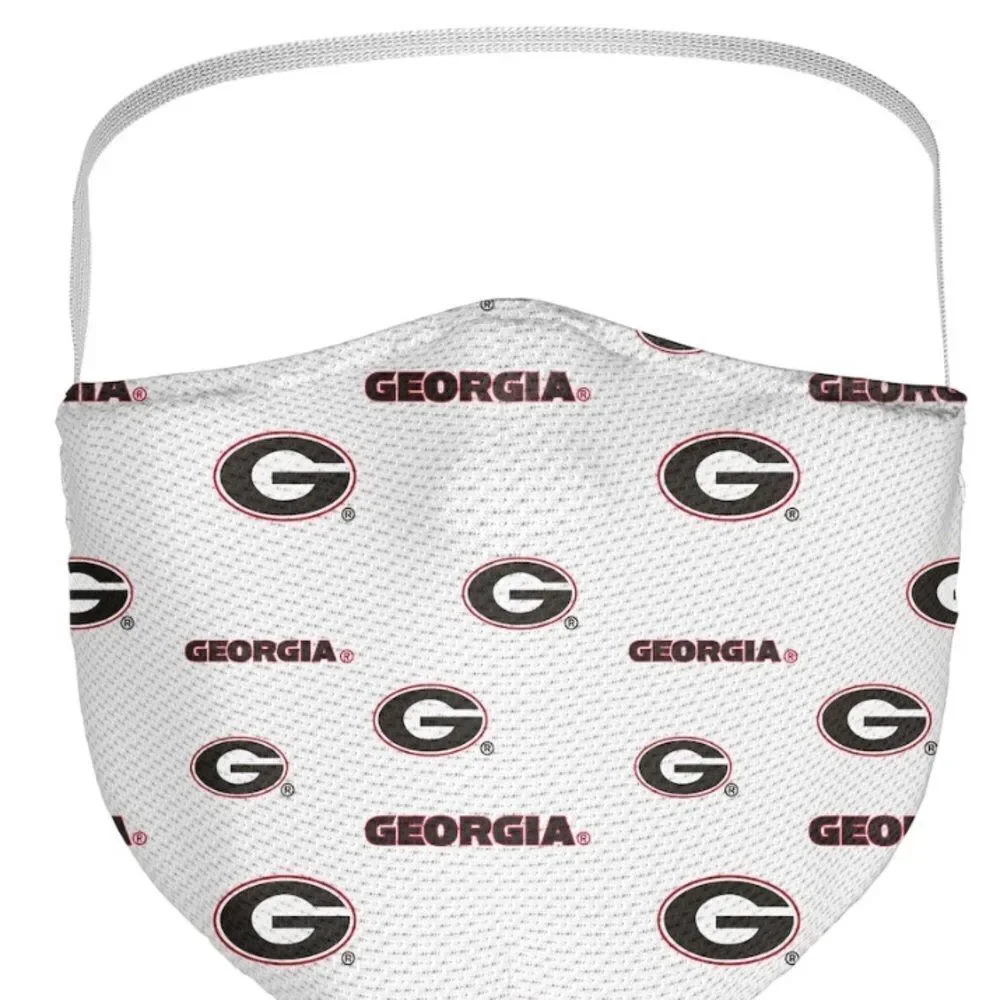 New in Package GEORGIA BULLDOGS NCAA Face Covering Face Mask Masks Set of 3